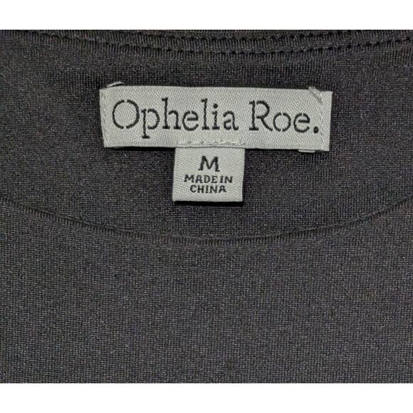 Ophelia Roe Knit Tank Top Womens Medium Black Sleeveless Stretch Casual Shirt, M - Picture 6 of 10